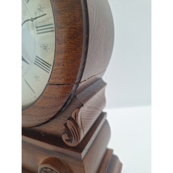 Seiko Westminster Whittington Mantel Clock Wood Case 10.5” Vintage Chiming Decor - Picture 2 of 9